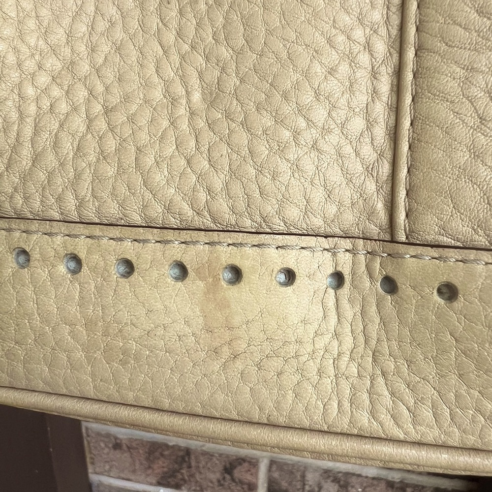 Vintage Coach Pebbled Leather Hampton Tassel Satchel No. 5055 - Picture 7 of 15